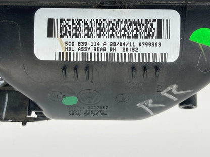 2011-2018 VOLKSWAGEN JETTA SEDAN REAR RIGHT SIDE INNER DOOR HANDLE 5C6-839-114