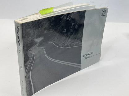 2000 00 ACURA RL OWNERS MANUAL CONSUMER INFO WARRANTY BOOK W/ CASE OEM