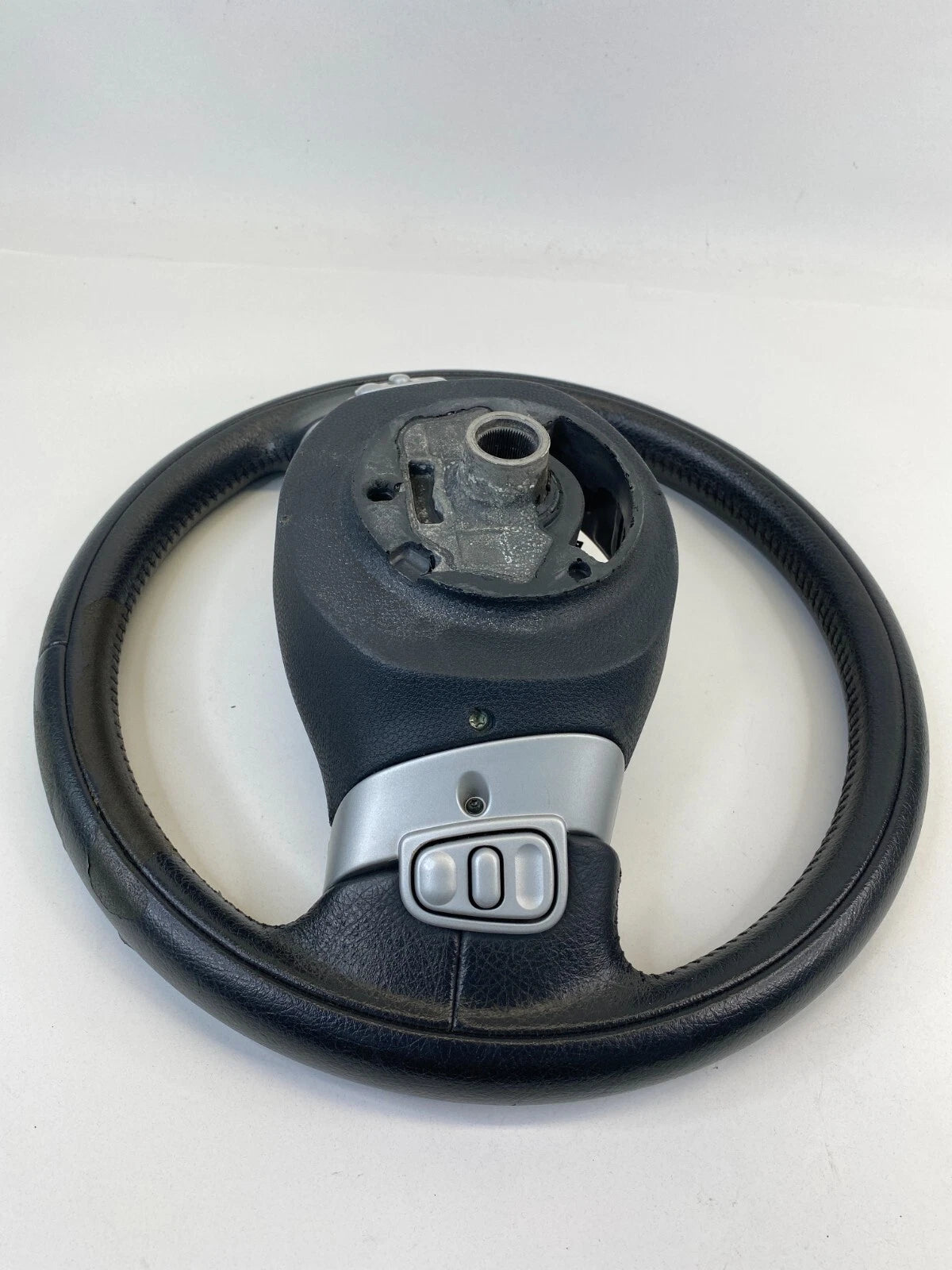 2002 2003 Mini Cooper Steering Wheel Multifunction Switch Leather 2 Spokes