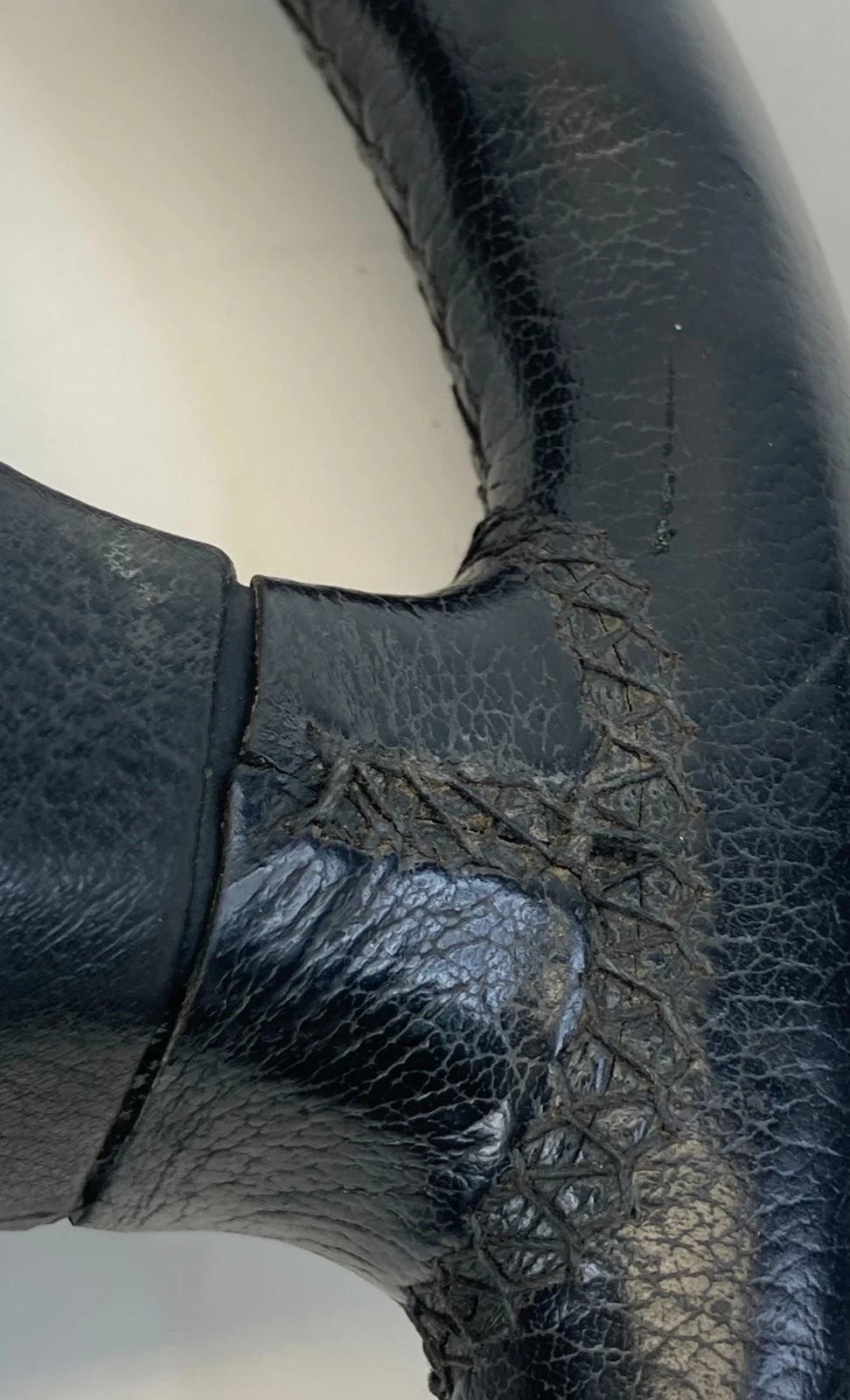 99 00 BMW 323I 328I 2000 328CI BLACK LEATHER STEERING WHEEL ASSEMBLY OEM