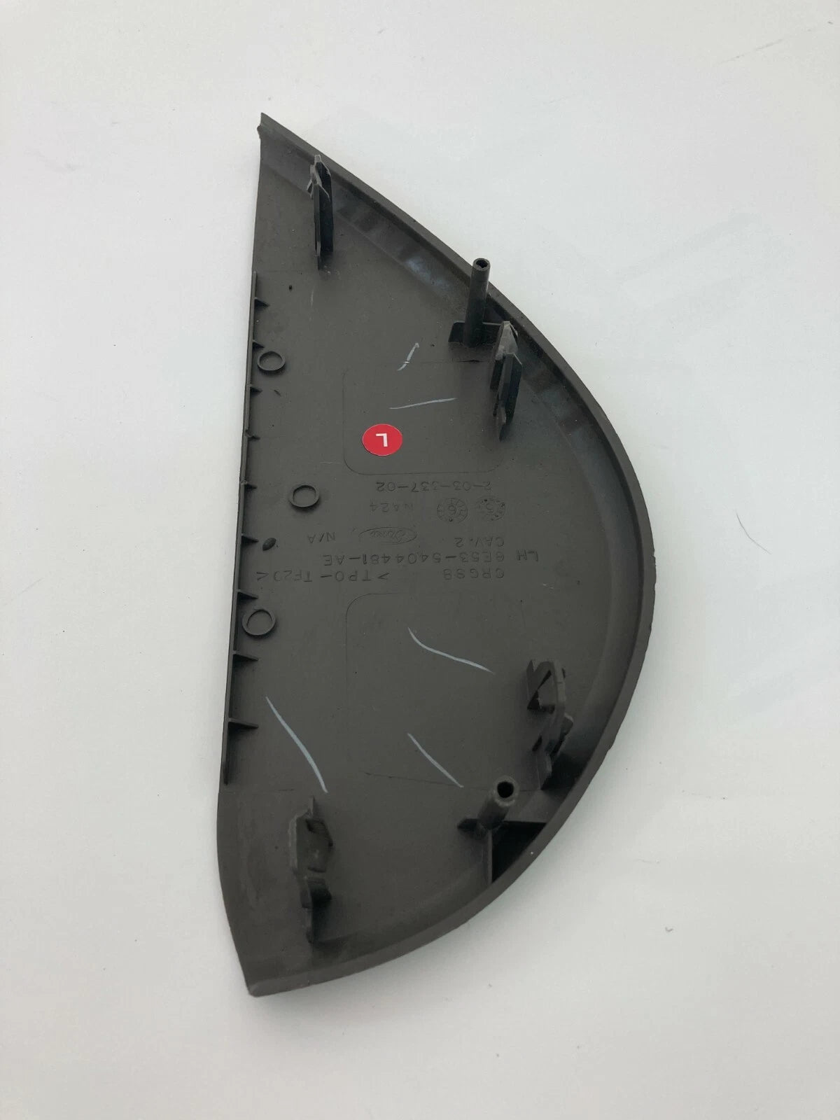 06-12 FORD FUSION FRONT DASH LEFT SIDE END CAP COVER LID TRIM 6E535404481AE OEM
