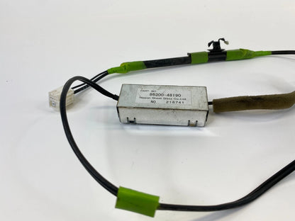 04-06 LEXUS RX330 REAR TRUNK RADIO NOISE ANTENNA AMPLIFIER AMP MODULE 8630048190