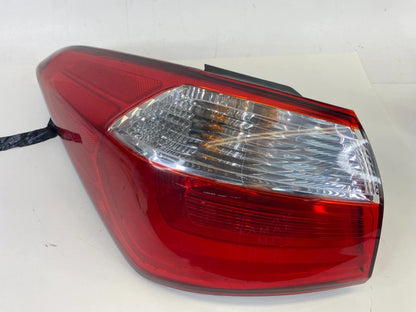 2014-2016 Kia Forte SEDAN Rear Left Side Tail Lamp Light Outer Taillight Lamp