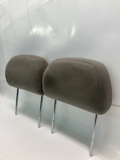 2000-2005 CHEVROLET IMPALA FRONT SEAT HEADREST LEFT & RIGHT HEAD REST CLOTH GRAY