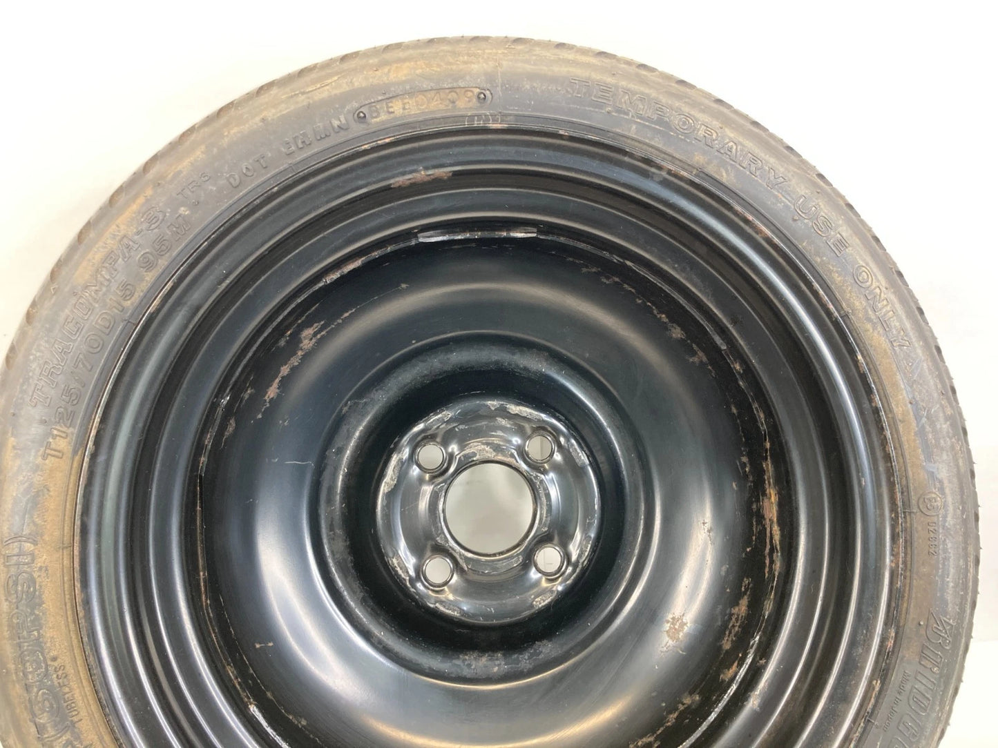 2009-2013 HONDA FIT EMERGENCY SPARE TIRE WHEEL COMPACT DONUT T125/70D15 95M OEM