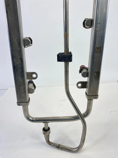 2013-2019 FORD FLEX 3.5L ENGINE FUEL SUPPLY INJECTOR INJECTION RAIL W/ LINE OEM