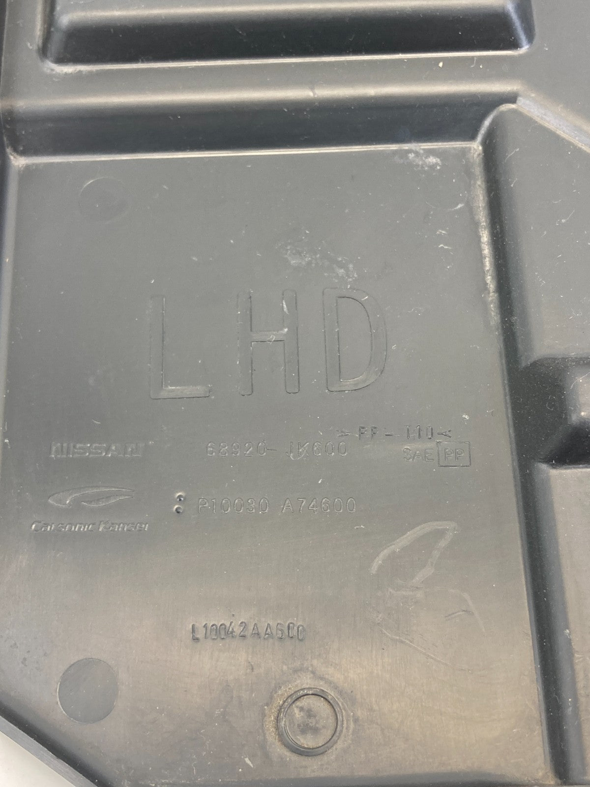 2008-2013 Infiniti G37 Under Dash Right Passenger Kick Panel Knee Cover Trim OEM