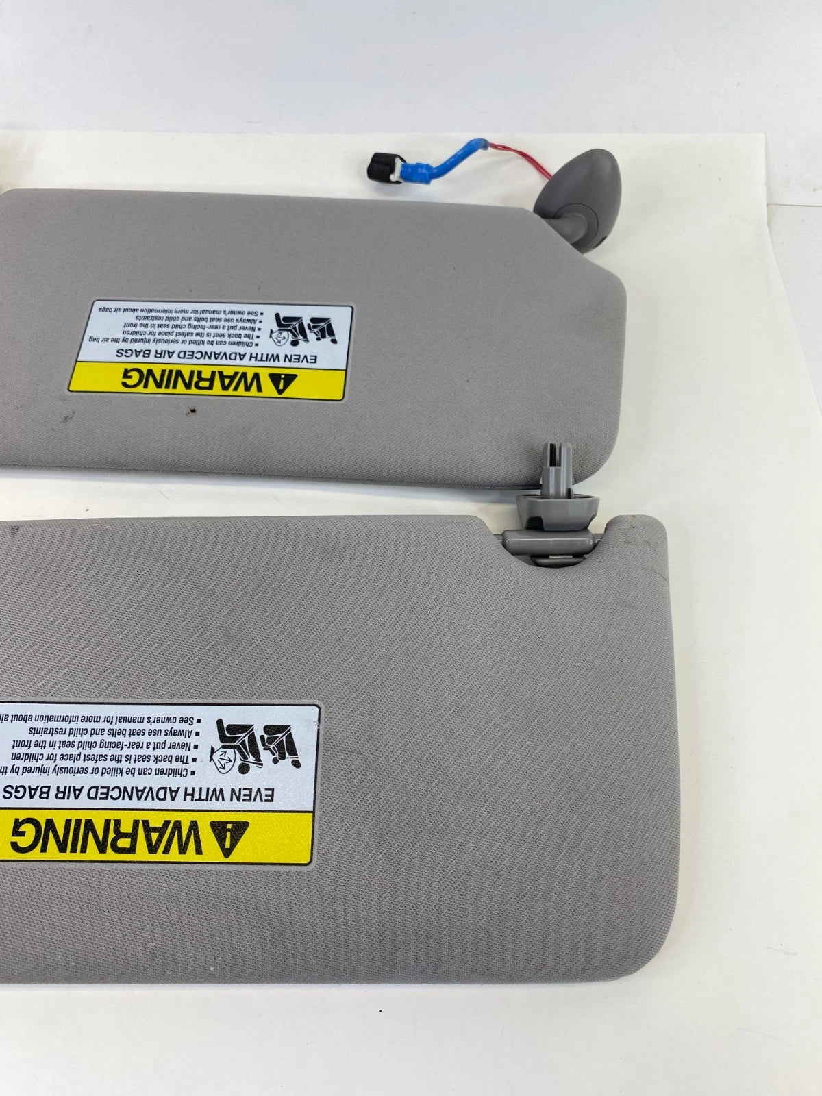 2008-2012 Honda Accord Left & Right Sunvisor Sun Visor Shade Set w/ Mirror OEM