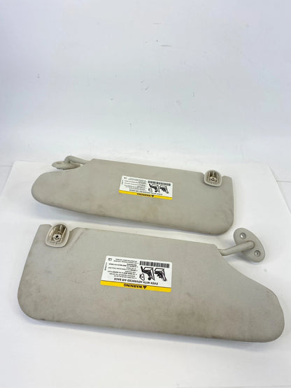 08-10 DODGE AVENGER LEFT & RIGHT SUNVISOR DRIVER & PASSENGER SUN VISOR SET PAIR