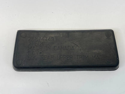 2010-2017 CHEVROLET EQUINOX FLOOR CENTER CONSOLE COMPARTMENT LINER MAT 25874749