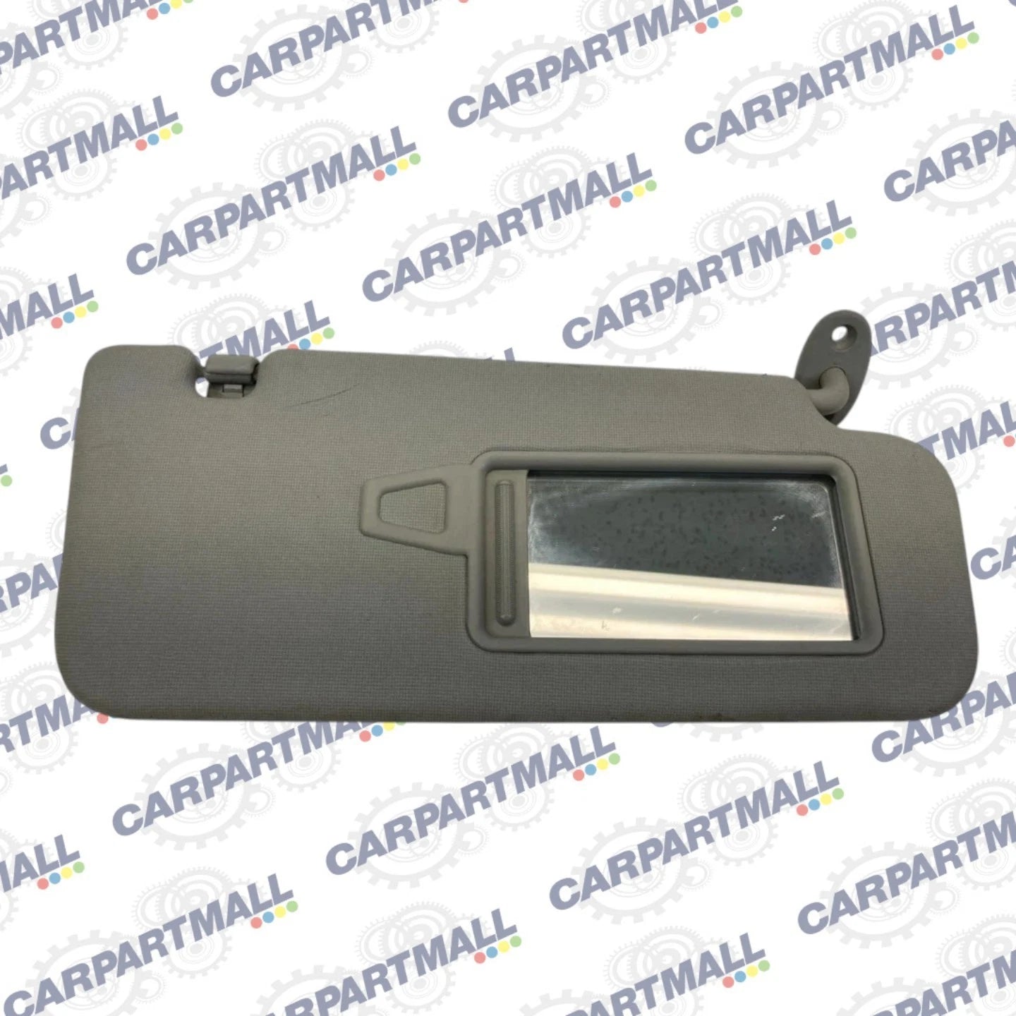 2010-2013 KIA FORTE W/O SUNROOF RIGHT PASSENGER SIDE SUNVISOR SUN VISOR GRAY OEM