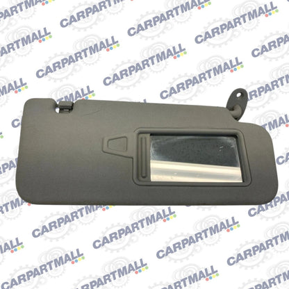 2010-2013 KIA FORTE W/O SUNROOF RIGHT PASSENGER SIDE SUNVISOR SUN VISOR GRAY OEM