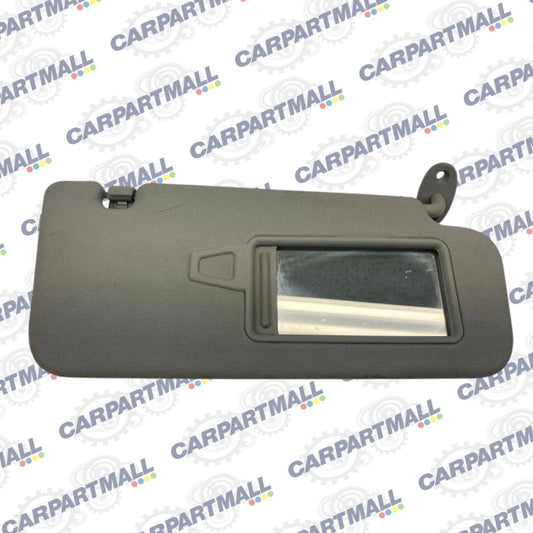 2010-2013 KIA FORTE W/O SUNROOF RIGHT PASSENGER SIDE SUNVISOR SUN VISOR GRAY OEM