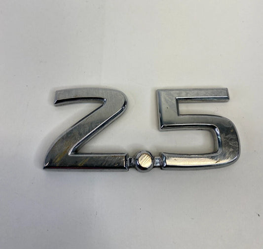 2007-2012 NISSAN ALTIMA SEDAN REAR DECK LID "2.5" NAMEPLATE EMBLEM BADGE LOGO