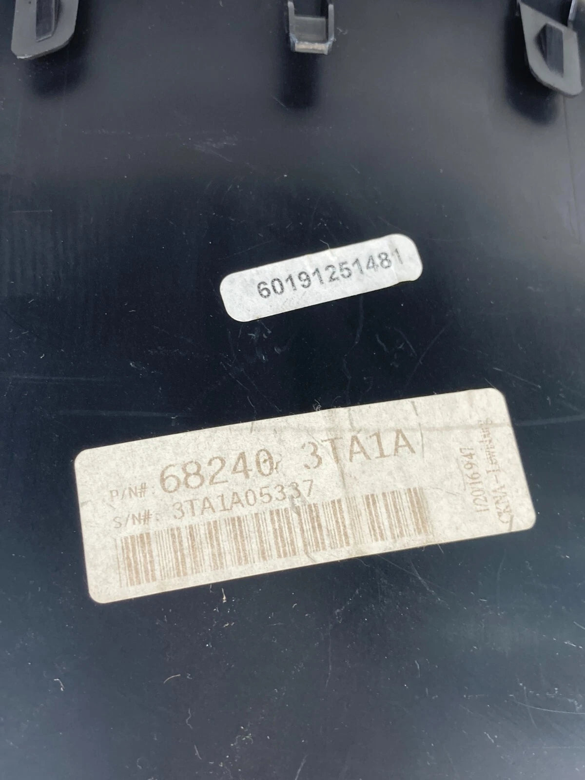 2013-2018 NISSAN ALTIMA INSTRUMENT CLUSTER SPEEDOMETER BEZEL TRIM 68240-3TA1A