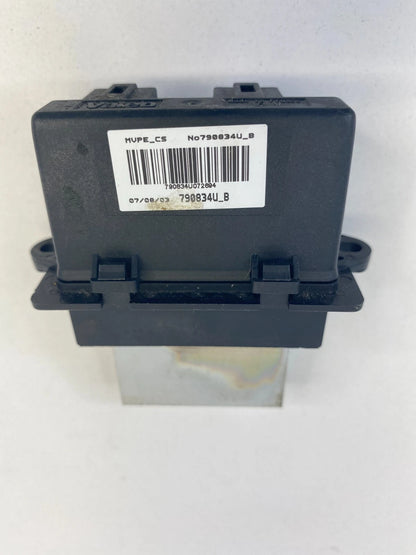04-08 CHRYSLER PACIFICA 3.5 REAR AC BLOWER MOTOR RESISTOR CONTROL MODULE 790834U