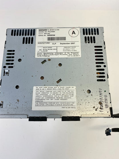 2007 2008 Infiniti FX35 AM/FM Radio Stereo Player 28185-CL72A OEM