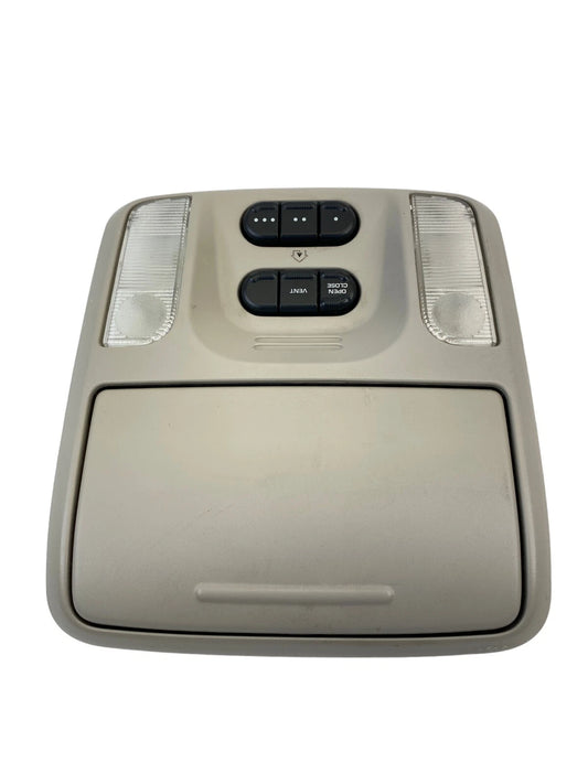 2004-2006 CHRYSLER PACIFICA OVERHEAD CONSOLE MAP LIGHT W/ TIRE PRESSURE MODULE