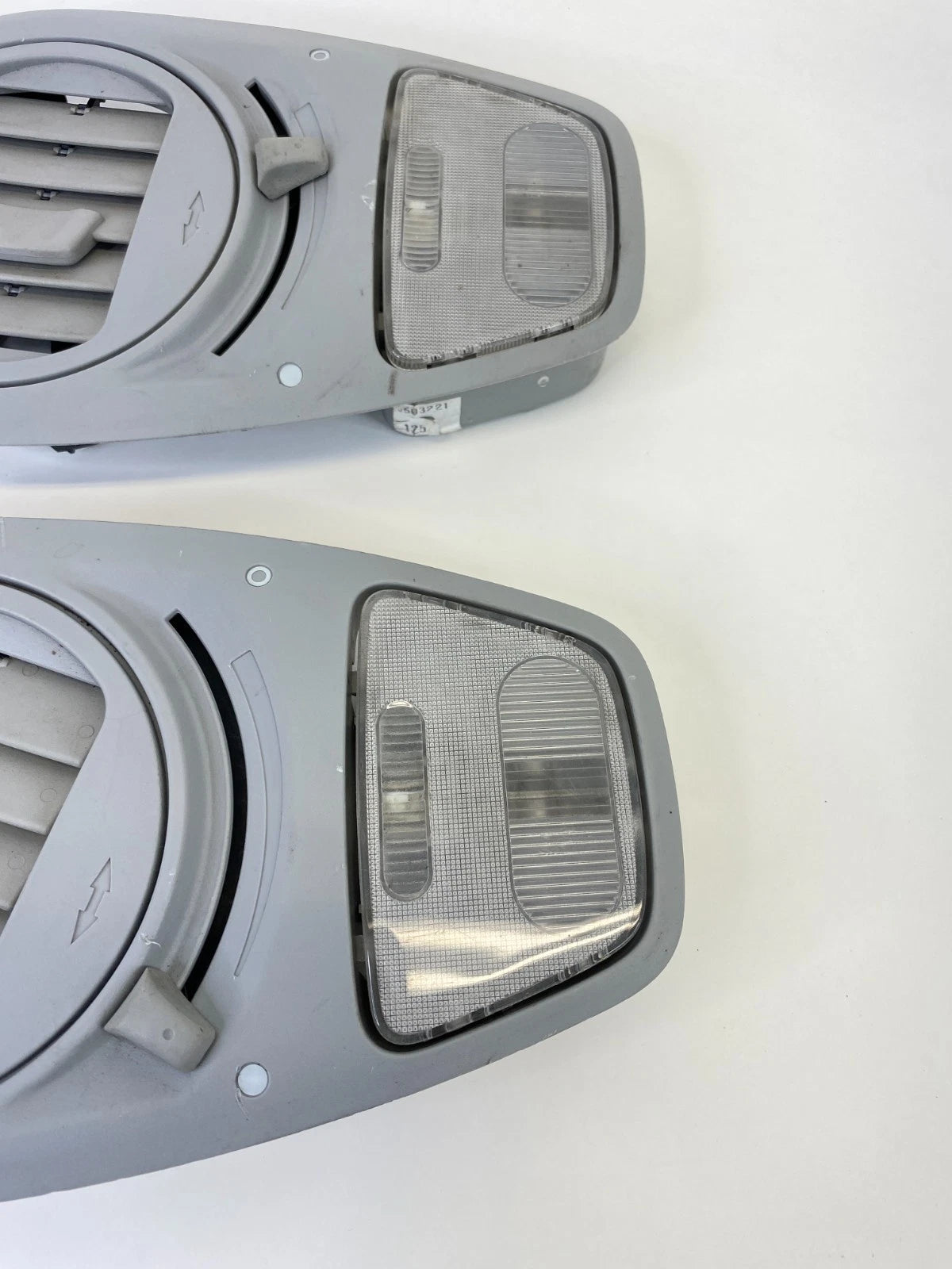 05-07 HONDA ODYSSEY REAR ROOF OVERHEAD DOME MAP LIGHT W/ AC AIR VENT GRILLE SET