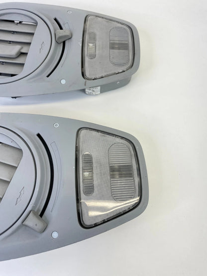 05-07 HONDA ODYSSEY REAR ROOF OVERHEAD DOME MAP LIGHT W/ AC AIR VENT GRILLE SET