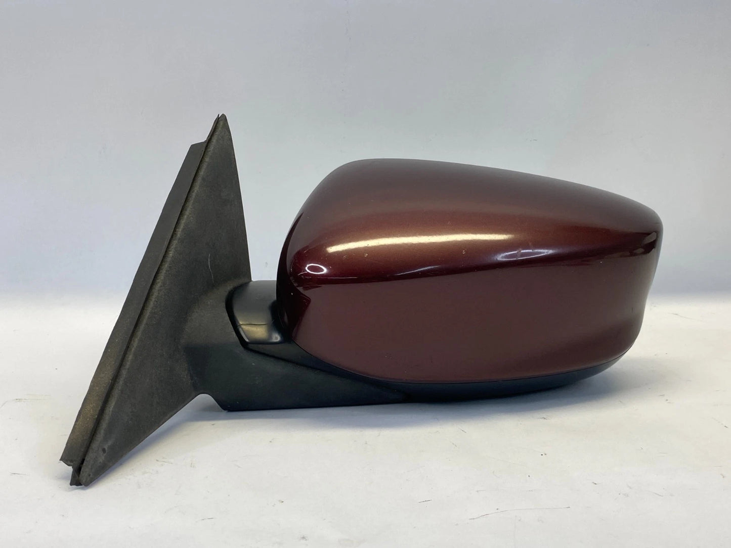 2008-2012 HONDA ACCORD SEDAN DRIVER LEFT SIDE POWER DOOR MIRROR RED PEARL OEM