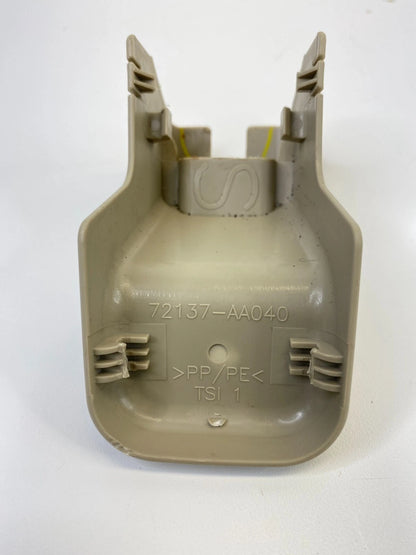 04-08 TOYOTA SOLARA FRONT RIGHT OUTER SEAT TRACK END COVER CAP TRIM 72137-AA040
