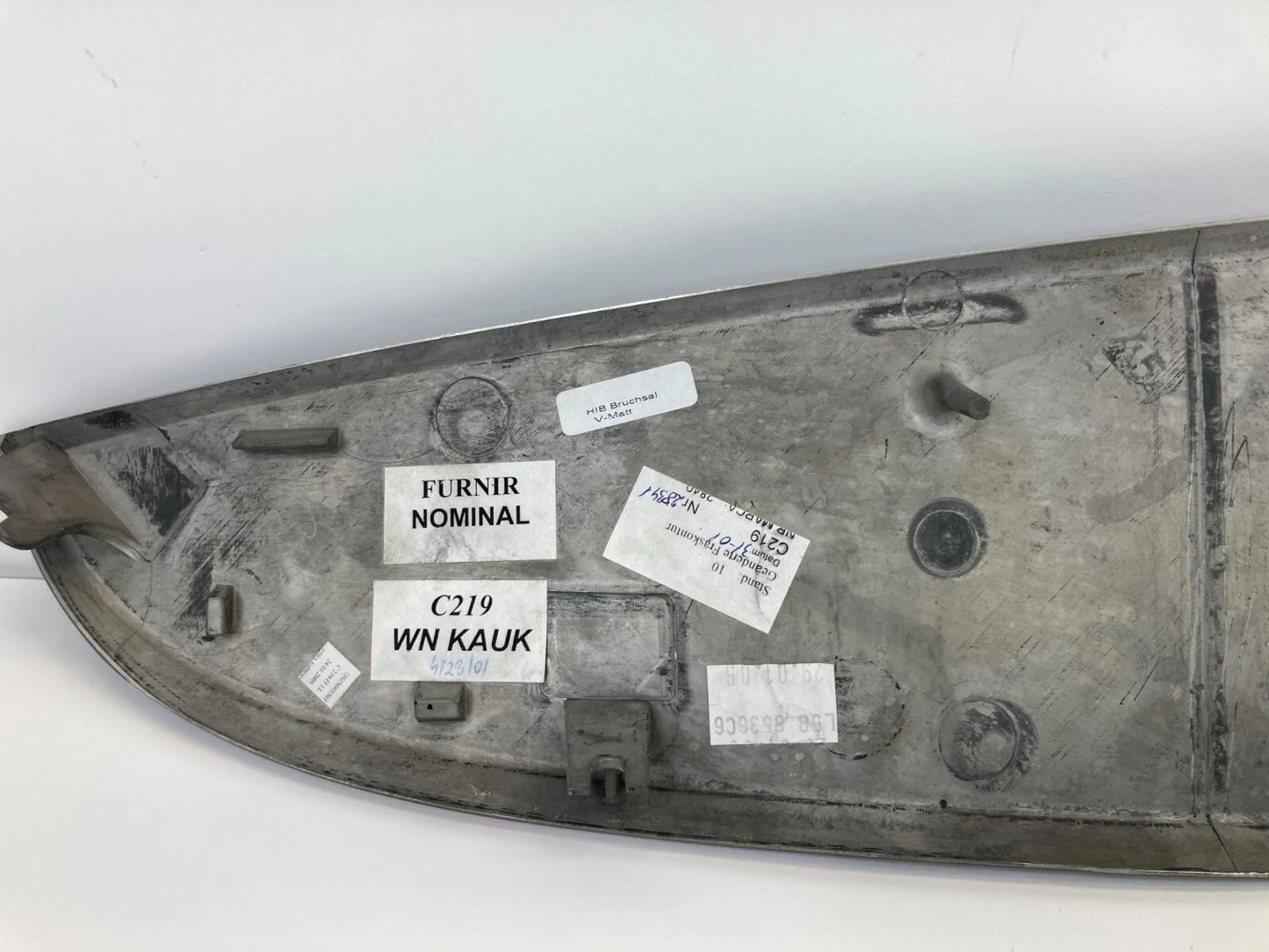 2006 MERCEDES-BENZ CLS500 DASH INSTRUMENT PANEL COVER BEZEL MOLDING 2196800171