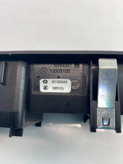 2012-2014 RAM C/V 09-14 TOWN & COUNTRY RIGHT FRONT DOOR WINDOW SWITCH & BEZEL