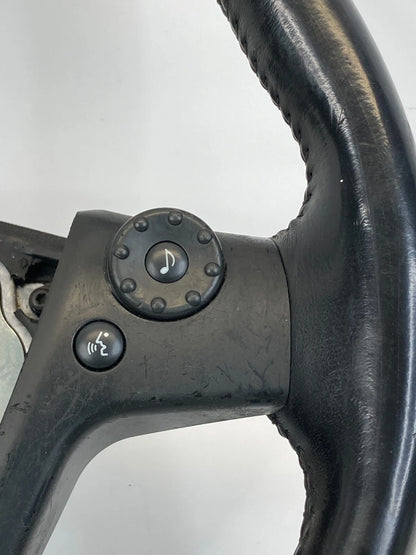 2004-2007 CADILLAC CTS STEERING WHEEL W/ SWITCHES LEATHER WOOD TRIM 21994384