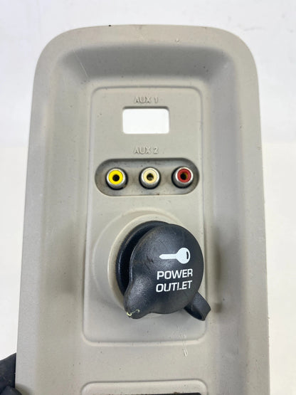 2013-2016 Town & Country Rear Power Outlet Housing W/Usb Port Panel 1XF85BD1AA