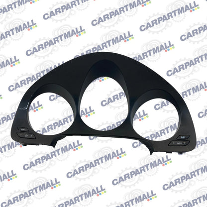 2004-2006 Acura TL Dash Instrument Panel Cluster Speedometer Bezel w/ Switches