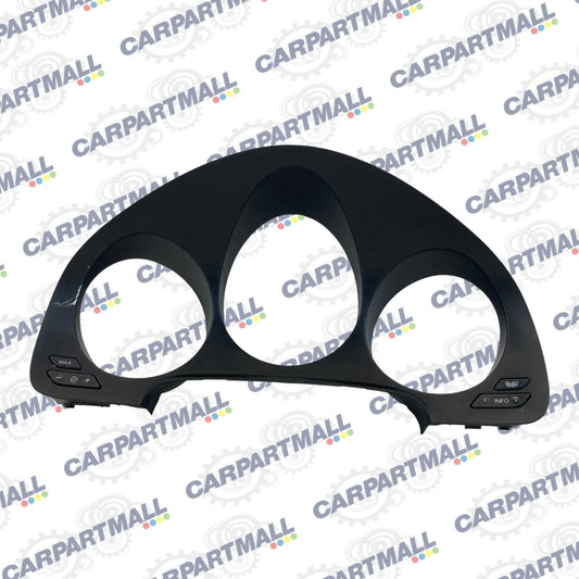 2004-2006 Acura TL Dash Instrument Panel Cluster Speedometer Bezel w/ Switches