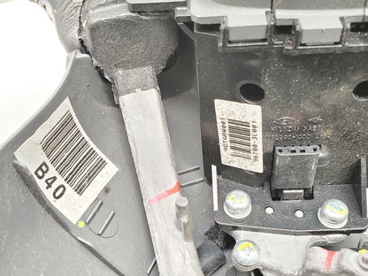 2007 2008 HYUNDAI AZERA STEERING WHEEL W/ CRUISE & RADIO CONTROL GREY WOOD OEM