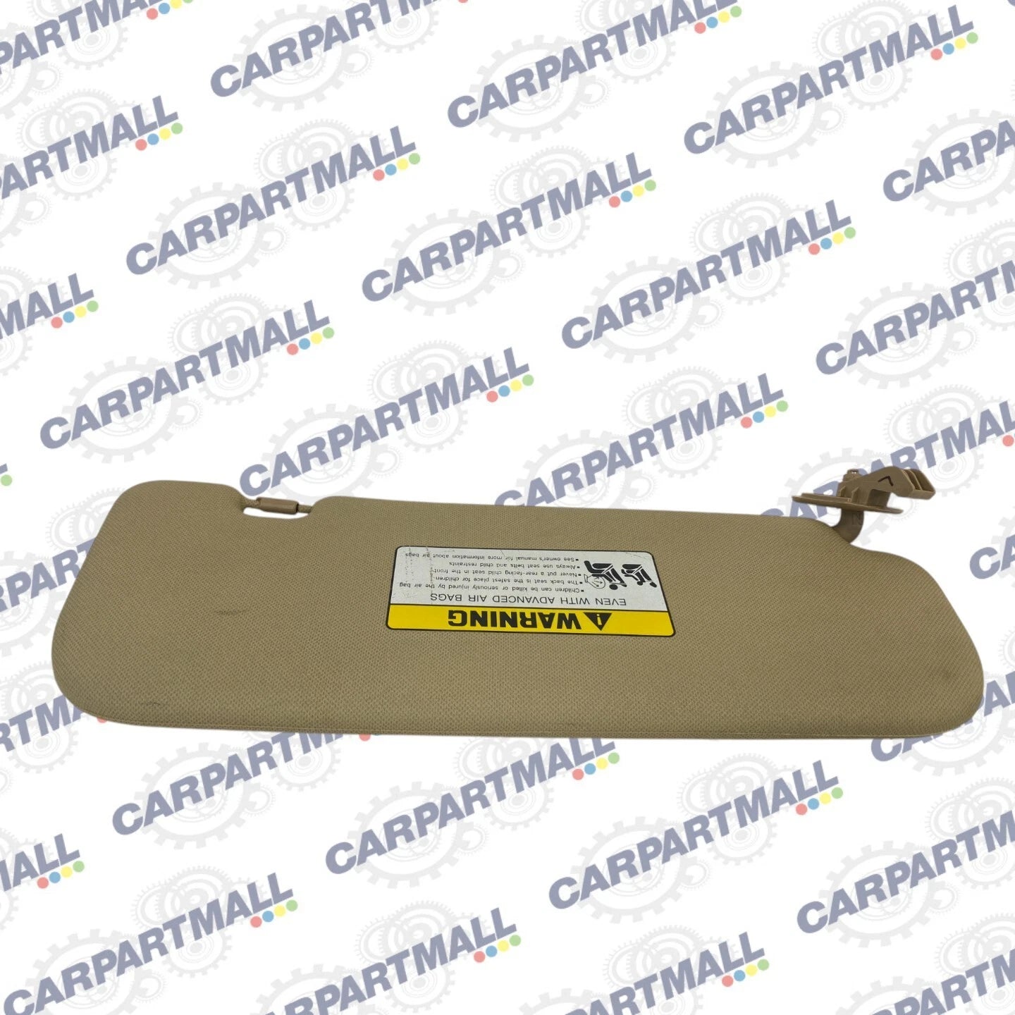 2011-2013 HYUNDAI ELANTRA FRONT LEFT SIDE SUNVISOR SUN VISOR SHADE W/ MIRROR OEM