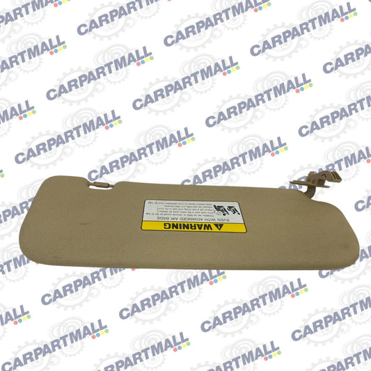 2011-2013 HYUNDAI ELANTRA FRONT LEFT SIDE SUNVISOR SUN VISOR SHADE W/ MIRROR OEM