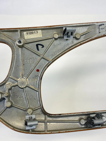 2003 2004 JAGUAR S-TYPE 4-DR SPEEDOMETER CLUSTER BEZEL TRIM SHROUD 2R83F045H48AE