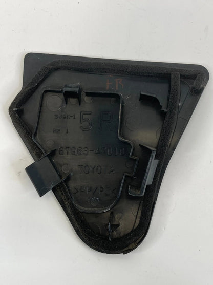 2010-2015 TOYOTA PRIUS FRONT RIGHT DOOR INNER MIRROR CORNER STRIKER LOCK COVER