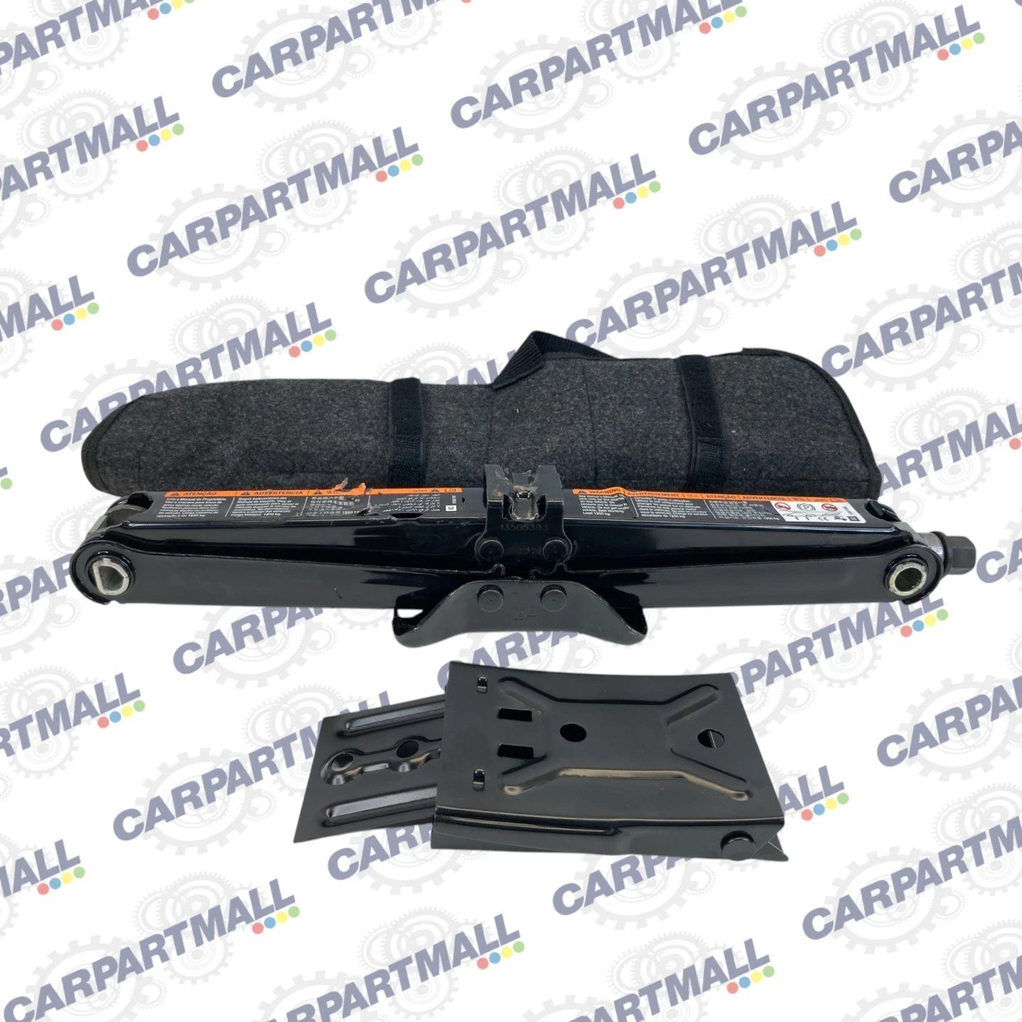 2012-2016 CHEVROLET CRUZE EMERGENCY SPARE TIRE JACK & TOOL KIT WRENCH 13505393