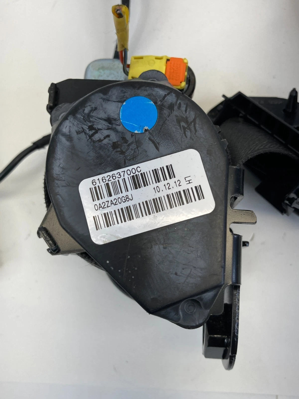 11-16 CHEVY CRUZE FRONT LEFT DRIVER SEAT BELT RETRACTOR & TENSIONER 616263700C