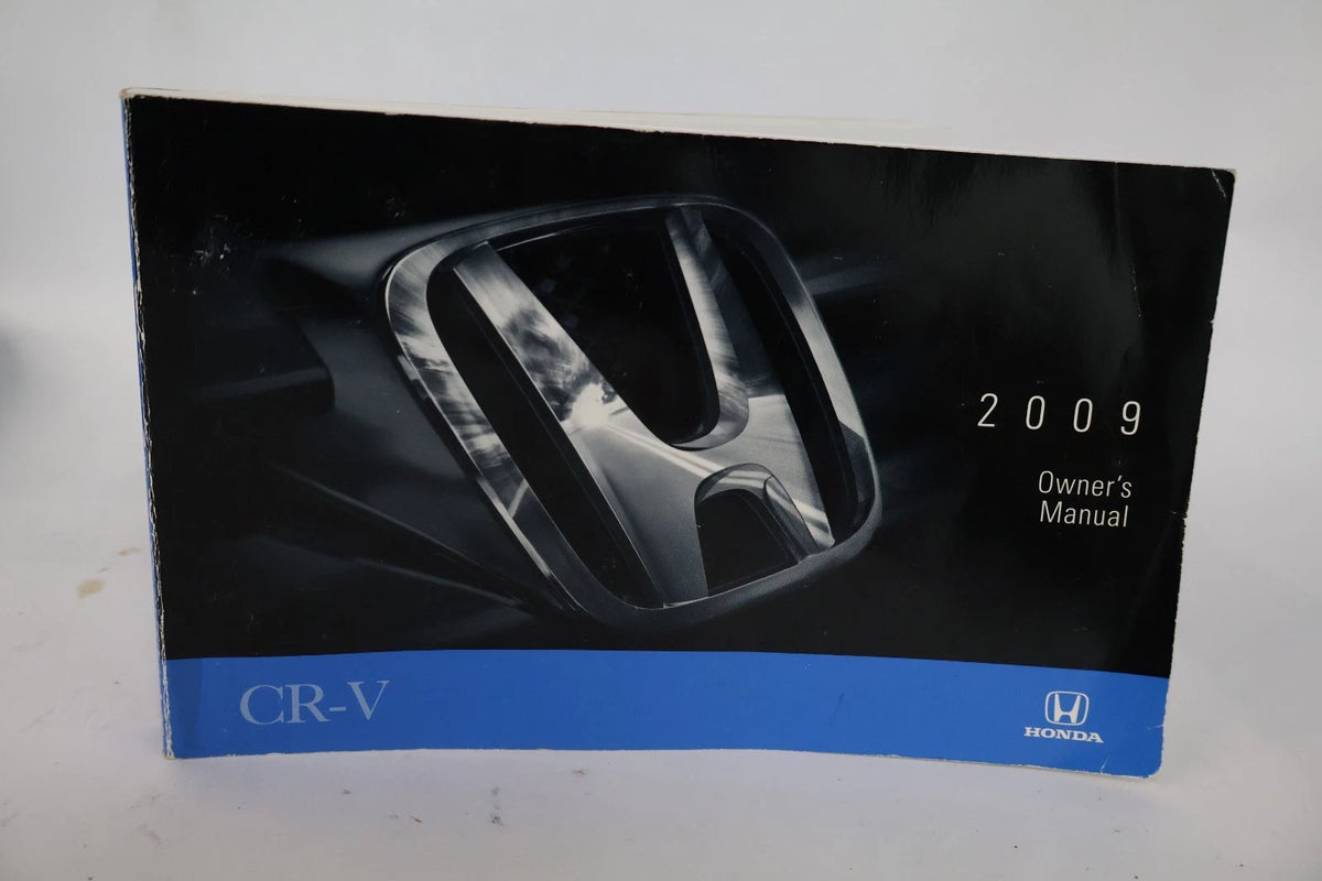 2009 HONDA CR-V OWNERS MANUAL CONSUMER INFO WARRANTY BOOK W/ CASE OEM
