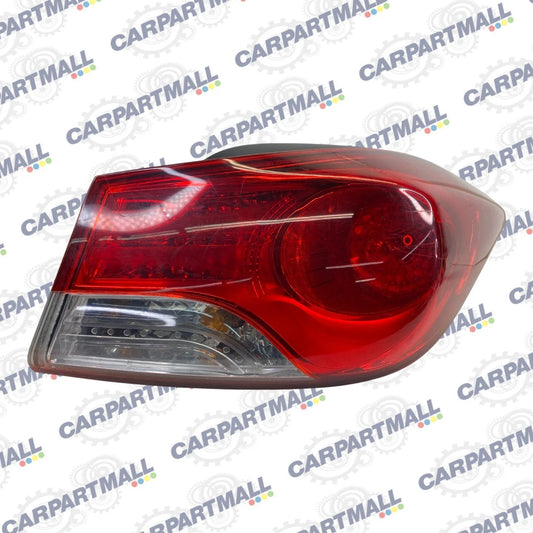 2011-2013 HYUNDAI ELANTRA SEDAN REAR RIGHT PASSENGER OUTER TAIL LIGHT TAILLIGHT