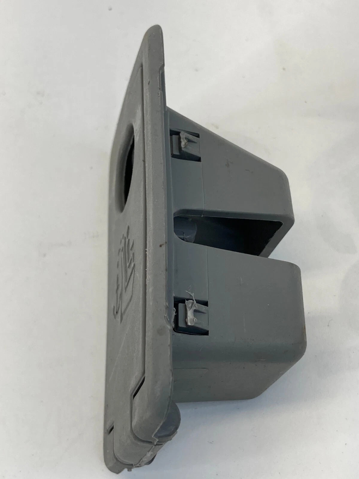 2007-2009 HYUNDAI SANTA FE REAR SEAT CHILD SAFETY ANCHOR COVER GRAY OEM FACTORY