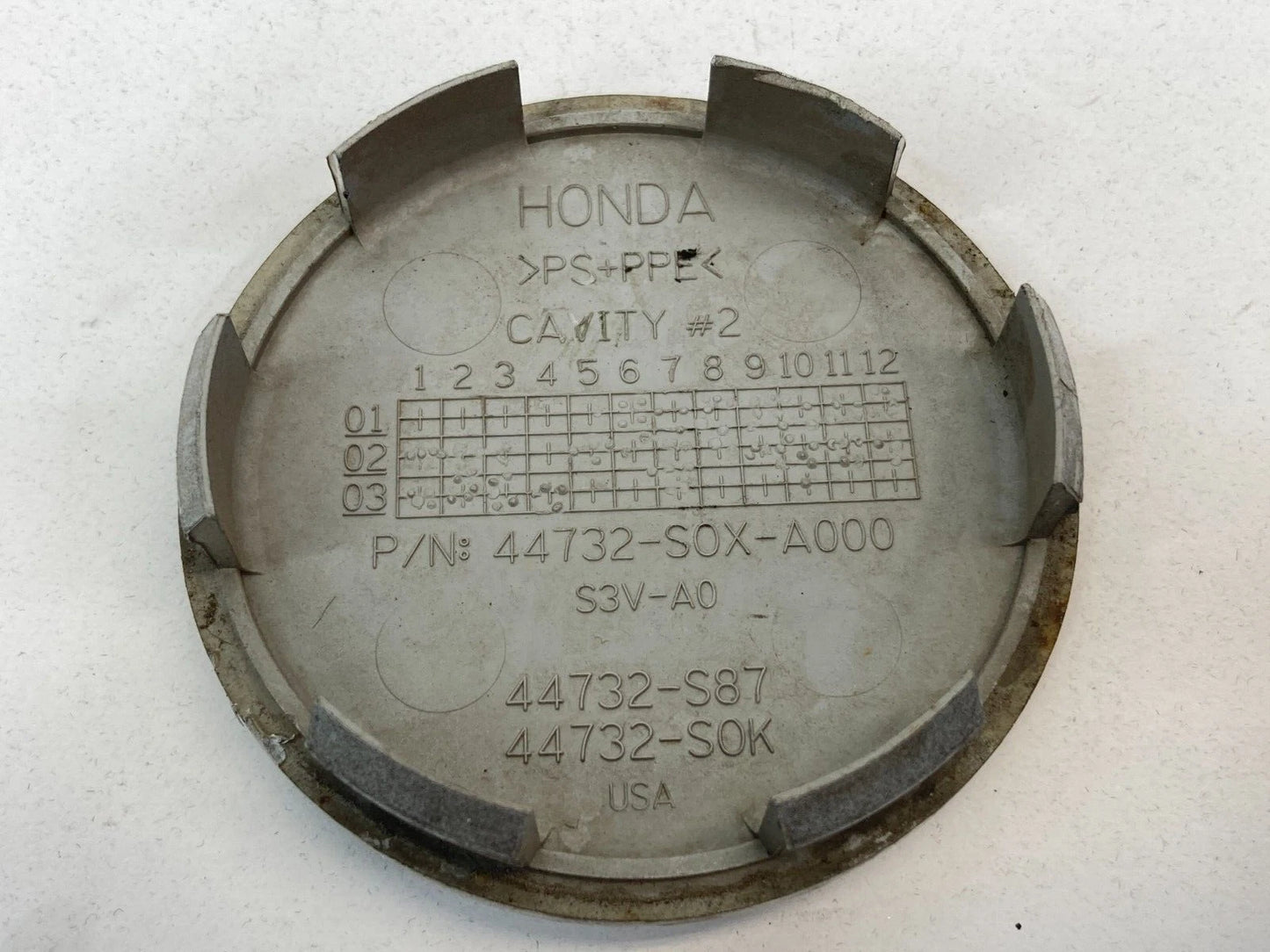 03-15 HONDA PILOT WHEEL COVER CENTER CAP HUBCAP HUB CAP 44732S0XA000 OEM