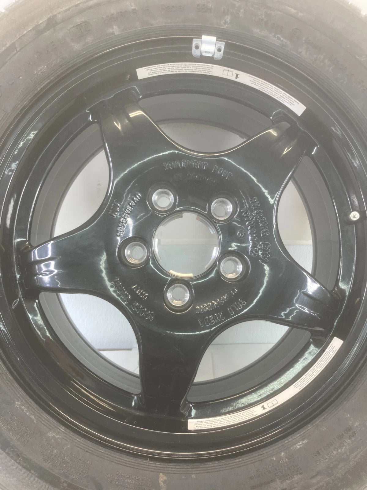 00-06 MERCEDES-BENZ S430 SPARE TIRE WHEEL RIM COMPACT DONUT 225/60R16 98H OEM