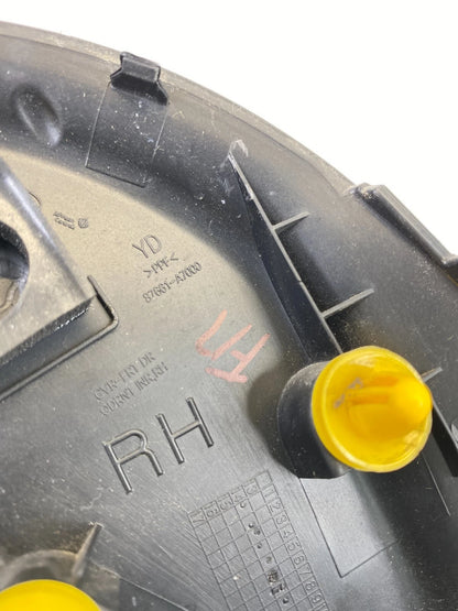 14-18 KIA FORTE SEDAN FRONT RIGHT INTERIOR CORNER DOOR MIRROR COVER 87661-A7000