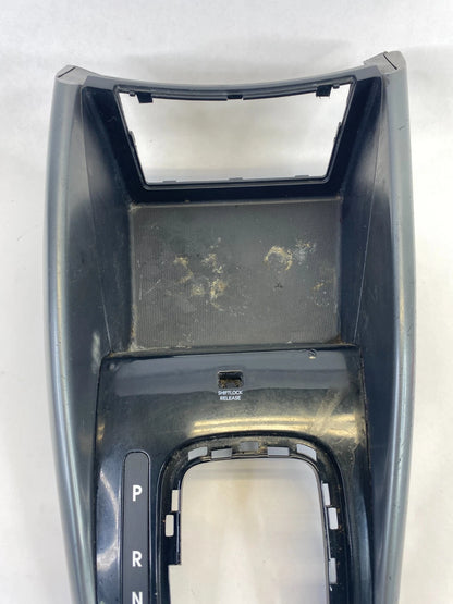 2011-2013 KIA FORTE A/T FLOOR CONSOLE GEAR SHIFTER BEZEL TRIM PANEL ASSEMBLY OEM