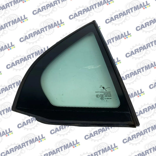 03-11 SAAB 9-3 SEDAN REAR RIGHT DOOR WINDOW GLASS VENT QUARTER PANEL 12804490