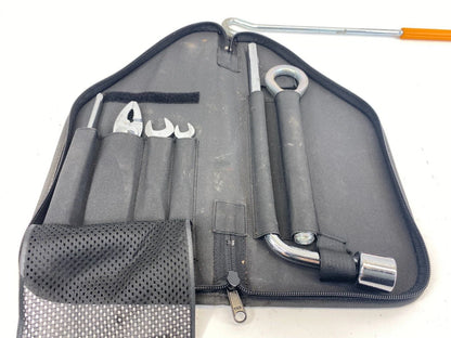 06-13 Lexus IS250 IS350 EMERGENCY SPARE TIRE JACK TOOL WRENCH KIT W/ CASE OEM