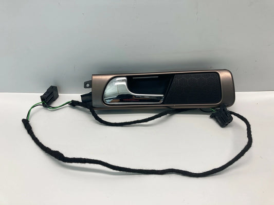 1998-2004 AUDI A6 REAR LEFT INTERIOR DOOR HANDLE WITH TWEETER OEM 4B0839019