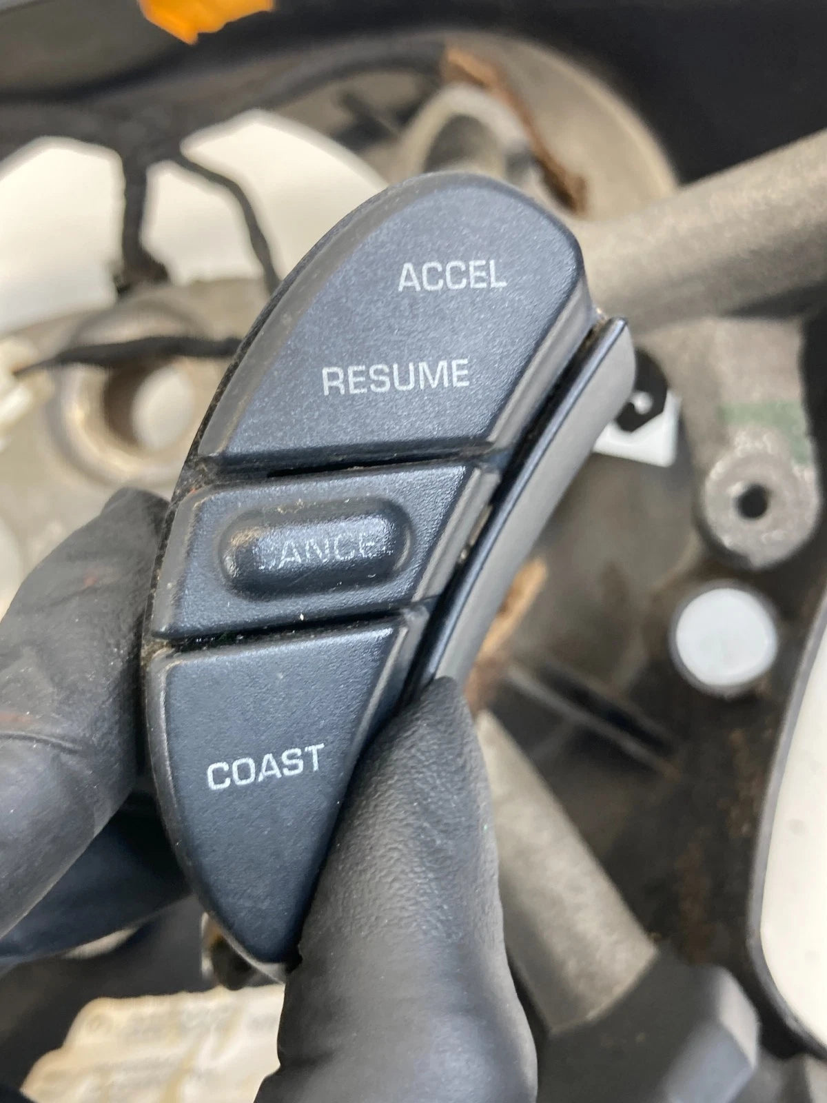 2002-2005 DODGE RAM 1500 STEERING WHEEL DARK SLATE CRUISE 5JA33XDVAF OEM